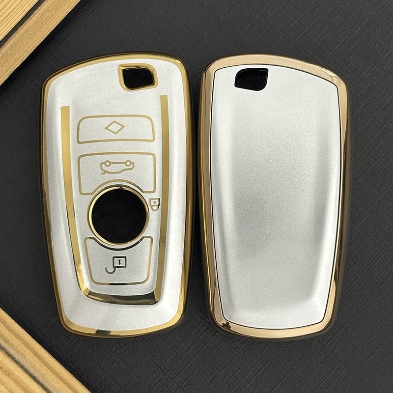 Hot selling Quicksand TPU Car Accessories Key Cover for BMW 1 3 4 5 6 7 Series X3 X4 M5 M6 GT3 GT5 Car Key Holder