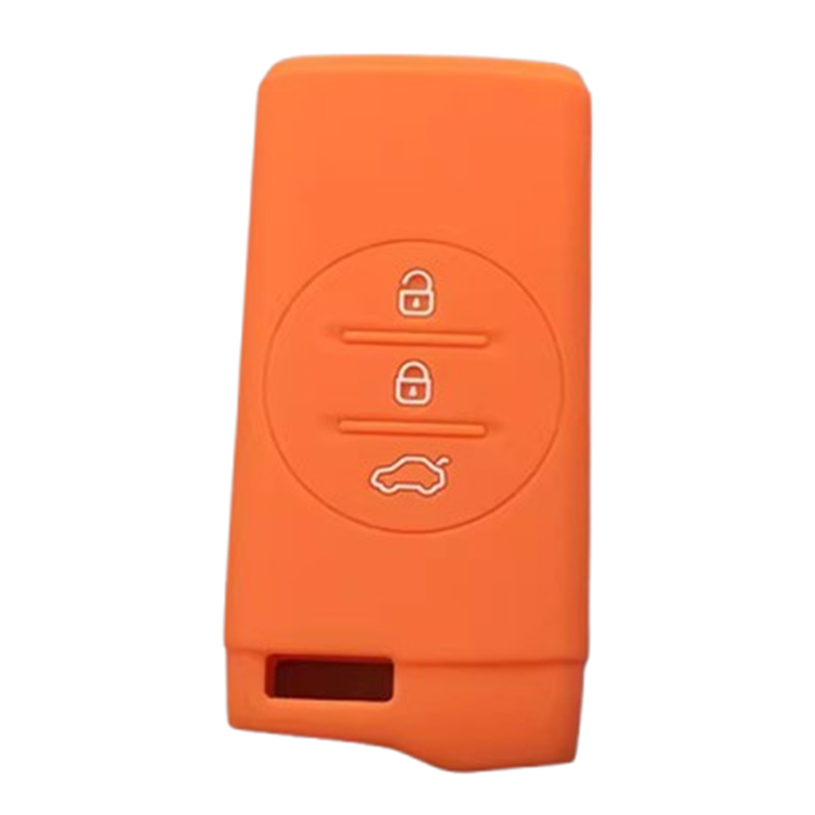 silicone flip folding remote protected car key fobs covers cases skin for chery