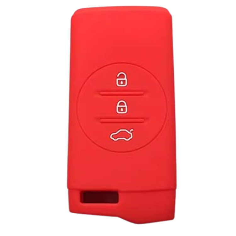silicone flip folding remote protected car key fobs covers cases skin for chery