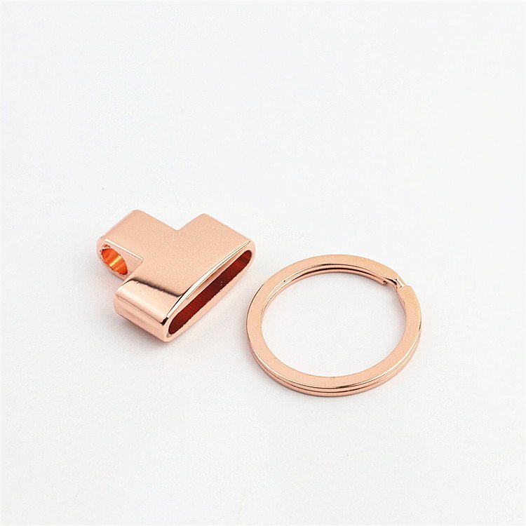 22mm Hardware accessories for bags and handbags Key ring piercing Pendant clock car key ring Decorative connecting buckle