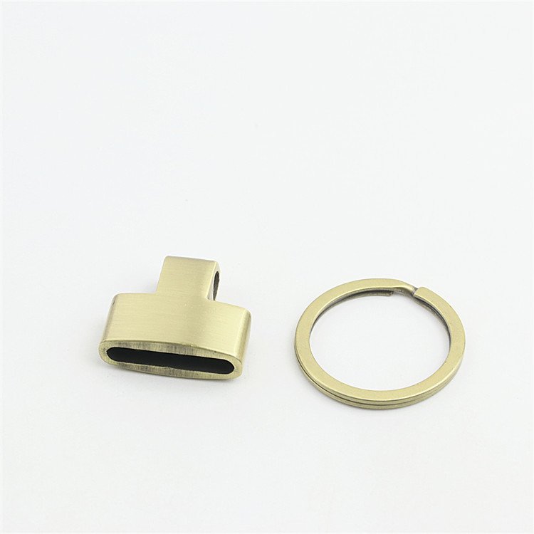 22mm Hardware accessories for bags and handbags Key ring piercing Pendant clock car key ring Decorative connecting buckle