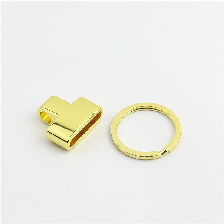 22mm Hardware accessories for bags and handbags Key ring piercing Pendant clock car key ring Decorative connecting buckle
