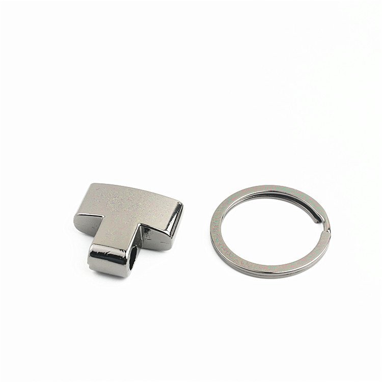 22mm Hardware accessories for bags and handbags Key ring piercing Pendant clock car key ring Decorative connecting buckle
