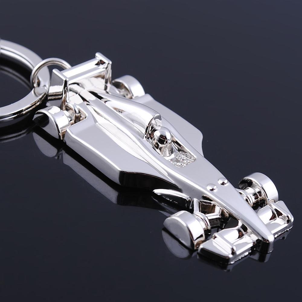 Car keychain Metal creative Racing keychain F1 racing keychain pendant