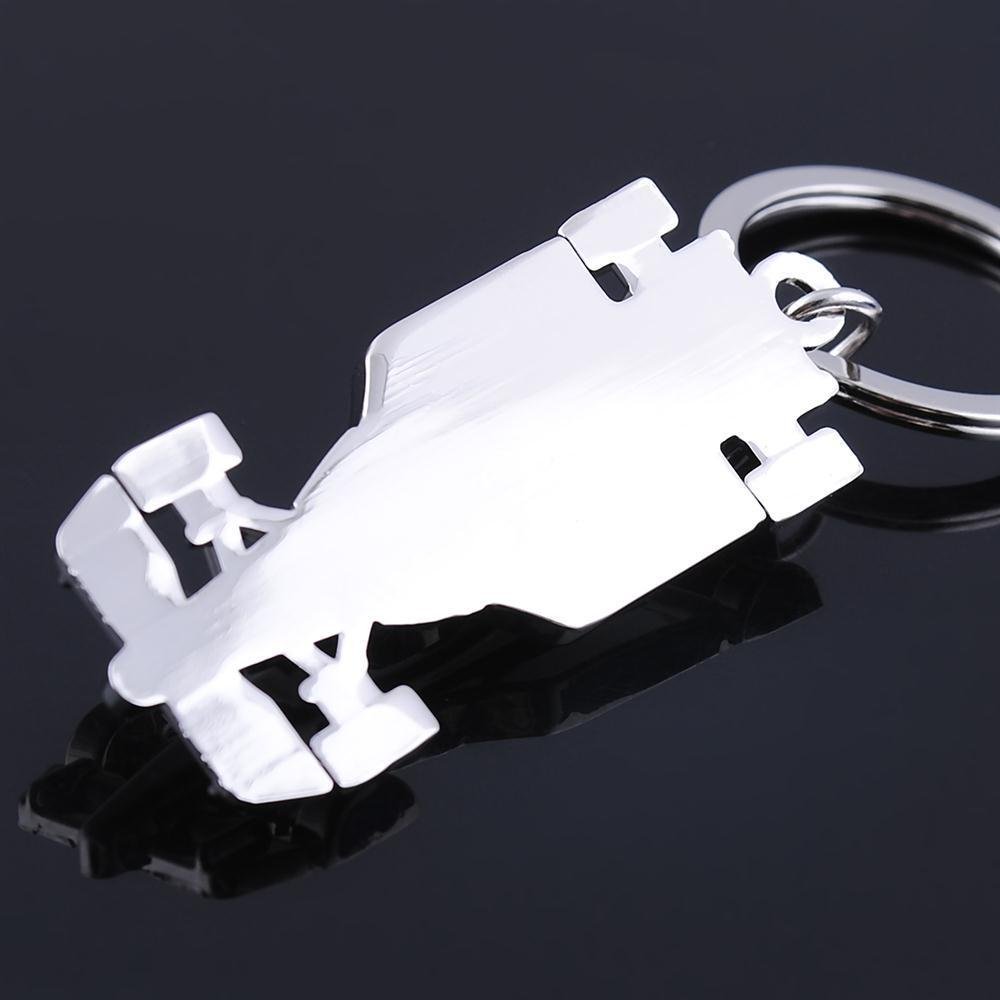 Car keychain Metal creative Racing keychain F1 racing keychain pendant