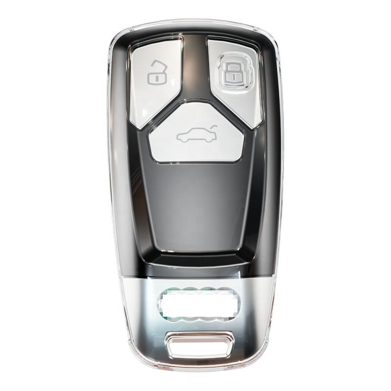 Simply classic car key case TPU clear car key cover for Audi A4L A5 Q5L car key accessories