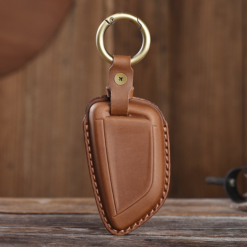 Leather Car Key Case Cover for Bmw F20 G20 G30 X1 X3 X4 X5 G05 X6 Keychain Holder Bag Cover Accessories