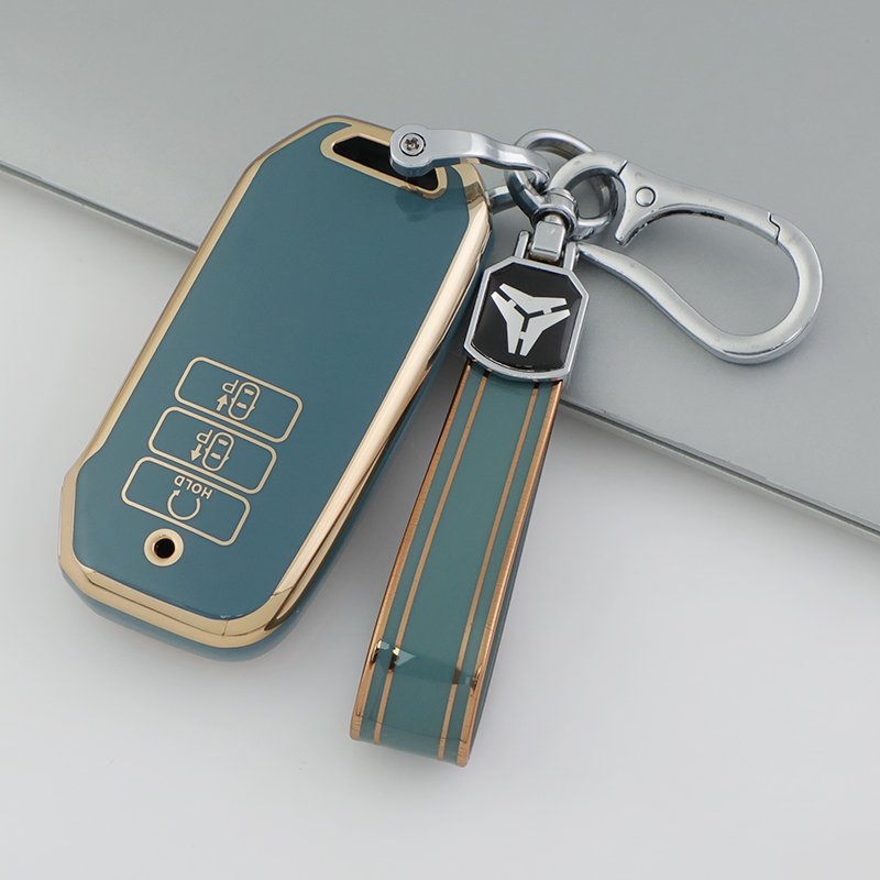 TPU Key Fob Cover for Kia EV6 K5 Seltos Carnival Seven-key Dl3 Mq4 7/9Button Key Car Accessories Key Holder
