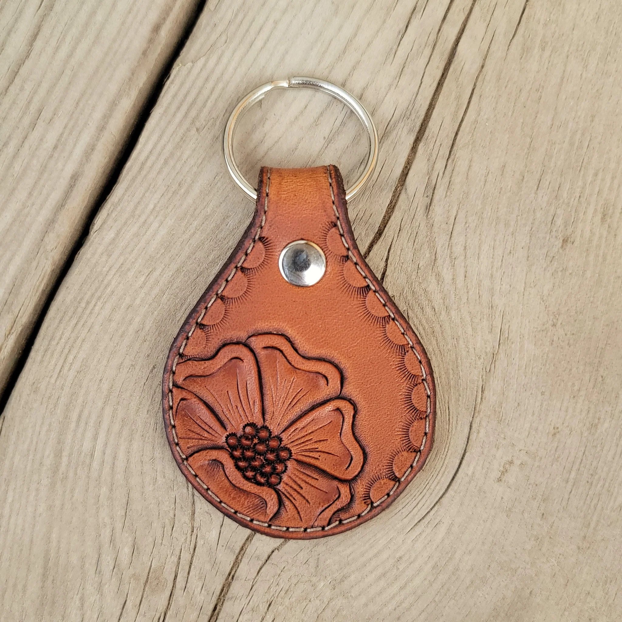 Top Quality Long Lasting Premium Leather Keychain for Car and Bike Accessories Available at Affordable Price