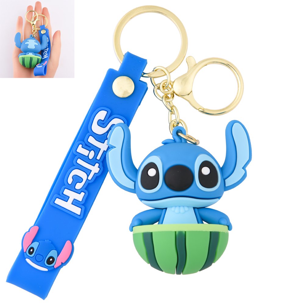 wholesale rubber Pompom 3D blm/bad bunny glowing Key Chain for Women Car Bag Accessories Key Ring