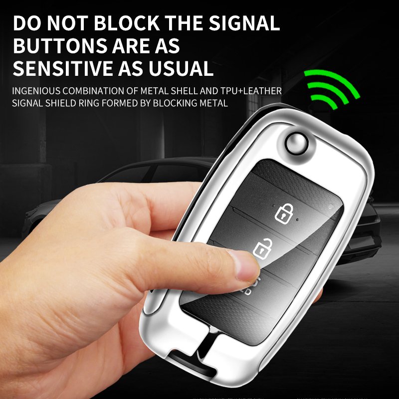 Zinc Alloy Car Key Case For Kia RIO 3 K2 K3 K4 K5 Sportege Picanto Optima Soul Ceed Sorento Forte Stinger Cerato Accessories