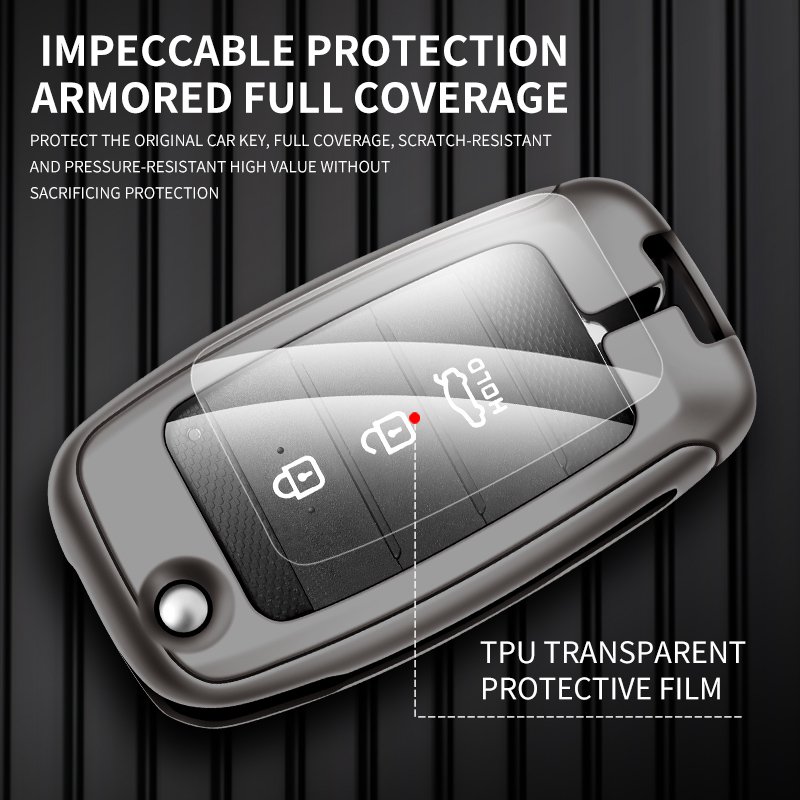 Zinc Alloy Car Key Case For Kia RIO 3 K2 K3 K4 K5 Sportege Picanto Optima Soul Ceed Sorento Forte Stinger Cerato Accessories