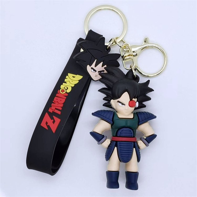 7 molds 2022 anime dragon goku characters 3d ball goku pvc rubber keychain