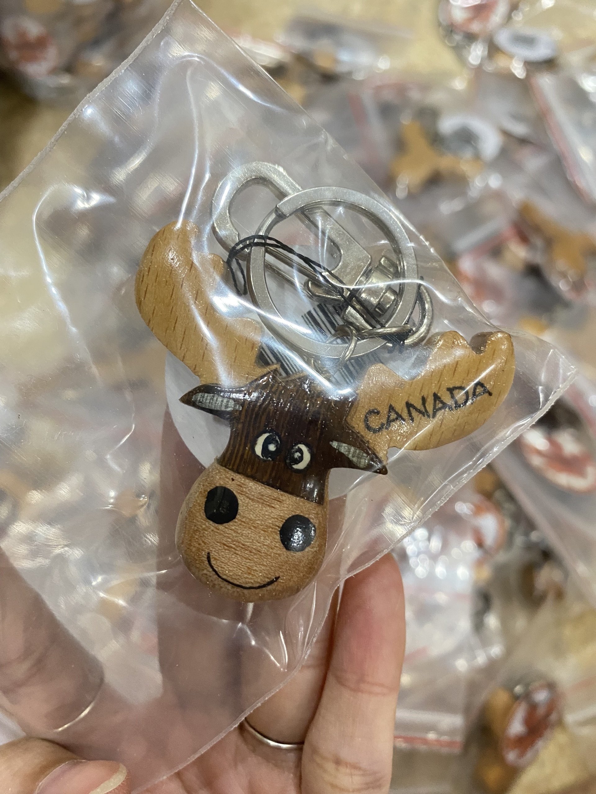 Wooden Keychain From Vietnam For Bike Car Motor / Wood Handicraft For Hanging and Gift
