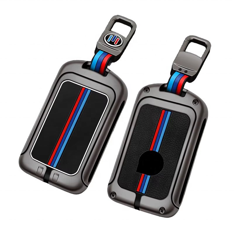 Factory Gun Metal Car Cases Metal key Cover Metal Key Car Key Cover Big Sale