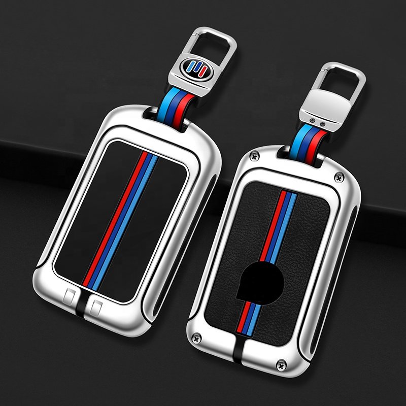 Factory Gun Metal Car Cases Metal key Cover Metal Key Car Key Cover Big Sale