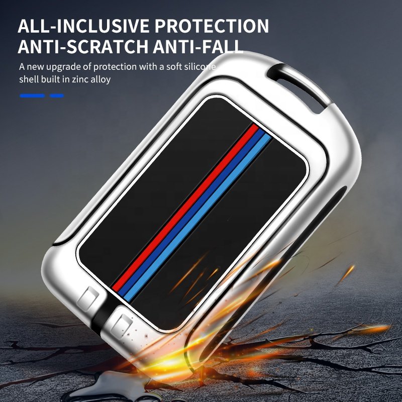 Factory Gun Metal Car Cases Metal key Cover Metal Key Car Key Cover Big Sale