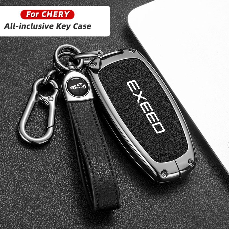 Suitable for Chery EXEED car key cover Xingtu Eta car accessories Zinc alloy automobile remote key cover
