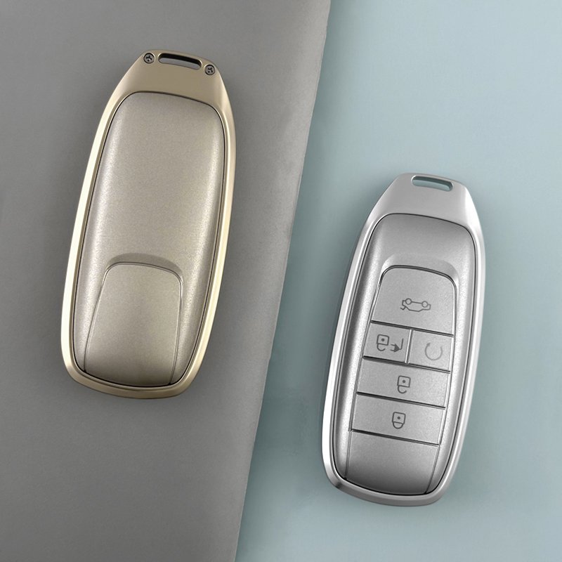 Aluminium Alloy Luxury Car Key Bag Cover Compatible For Trumpchi GS8 M8 Metal Car Accessories,metal car key Protective Case