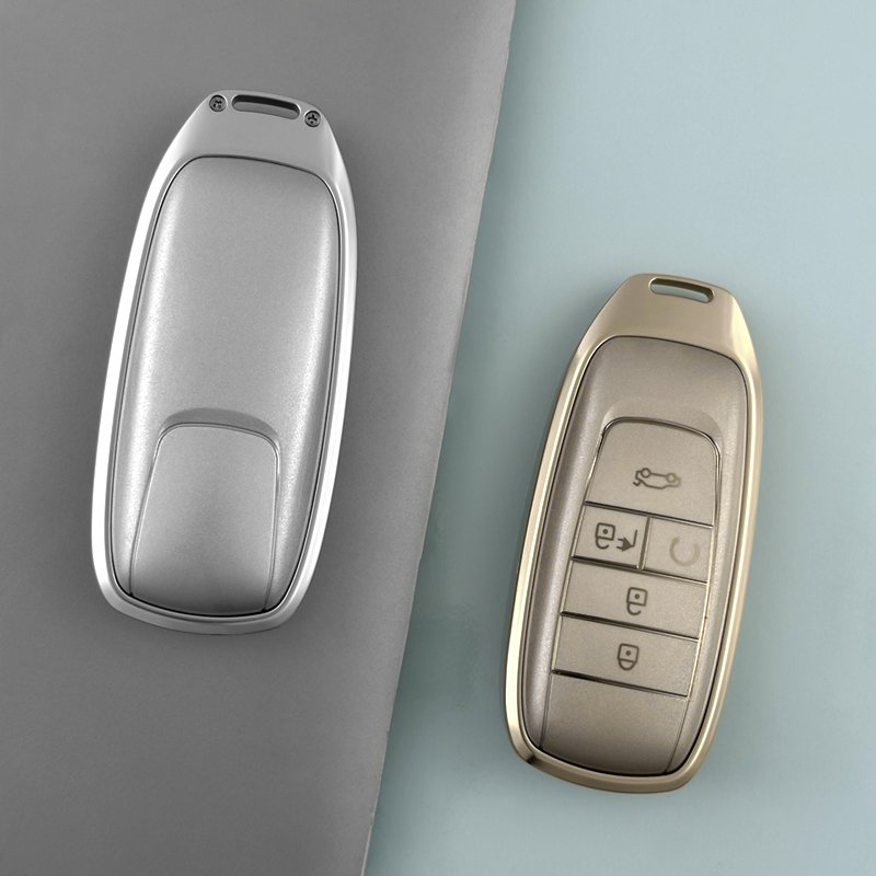 Aluminium Alloy Luxury Car Key Bag Cover Compatible For Trumpchi GS8 M8 Metal Car Accessories,metal car key Protective Case