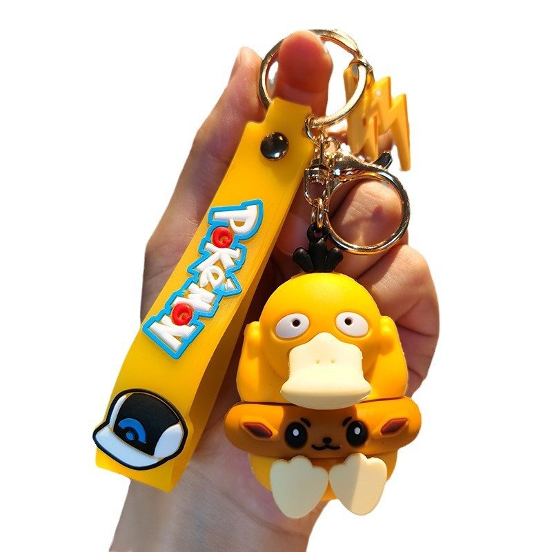 New 3D Doll Pendant Keychains Lovely Cartoon ToyStory Buzz Light year Woody Key Chain Anti-Lost Car Key Bag Accessories Keychain