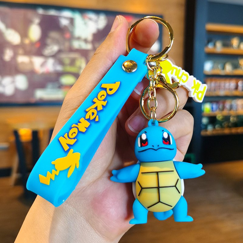 New 3D Doll Pendant Keychains Lovely Cartoon ToyStory Buzz Light year Woody Key Chain Anti-Lost Car Key Bag Accessories Keychain