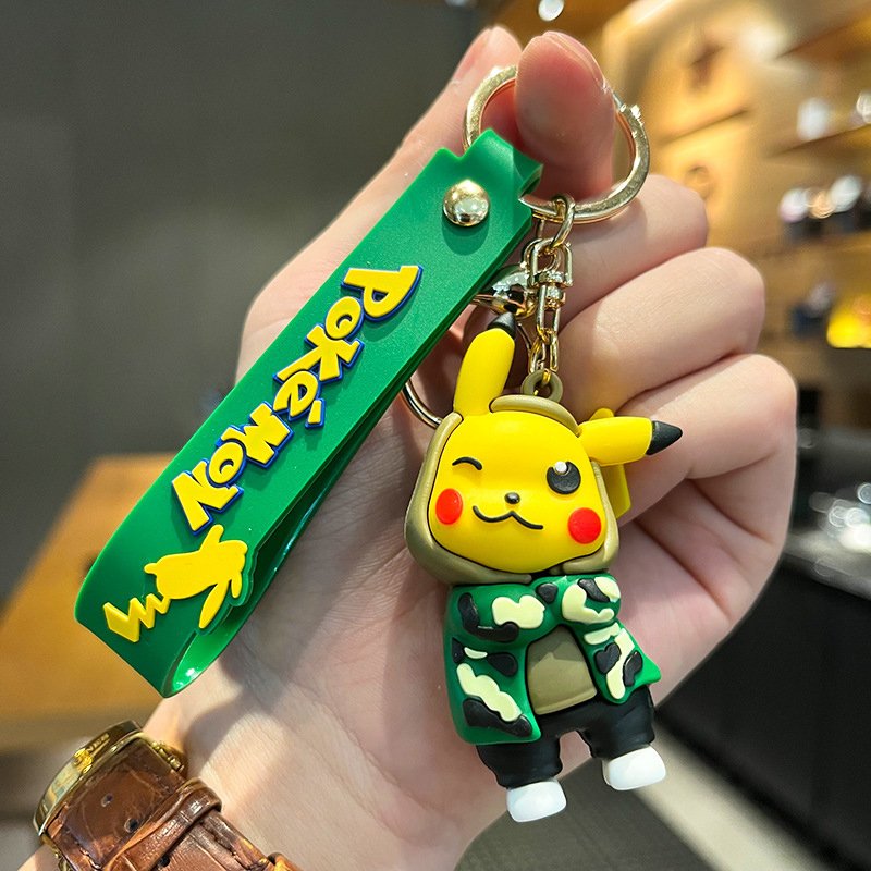 New 3D Doll Pendant Keychains Lovely Cartoon ToyStory Buzz Light year Woody Key Chain Anti-Lost Car Key Bag Accessories Keychain