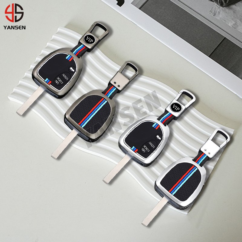 Zinc Alloy + Silicone Car Key Case Cover For Chevrolet Key Protect Accessories