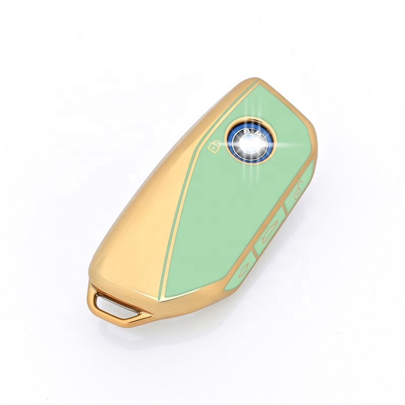 Best Selling Car Accessories Button Car Key Cover Case Cover For Bmw X7 ix 735Li 740Li XM 7 series Car Key Case good quality
