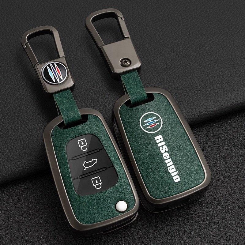 Custom Key Chain Logo Zinc Alloy Car Key Cover Case For Kia RIO K2 K3 K5 Ceed Cerato Sportage SOUL Auto Accessories