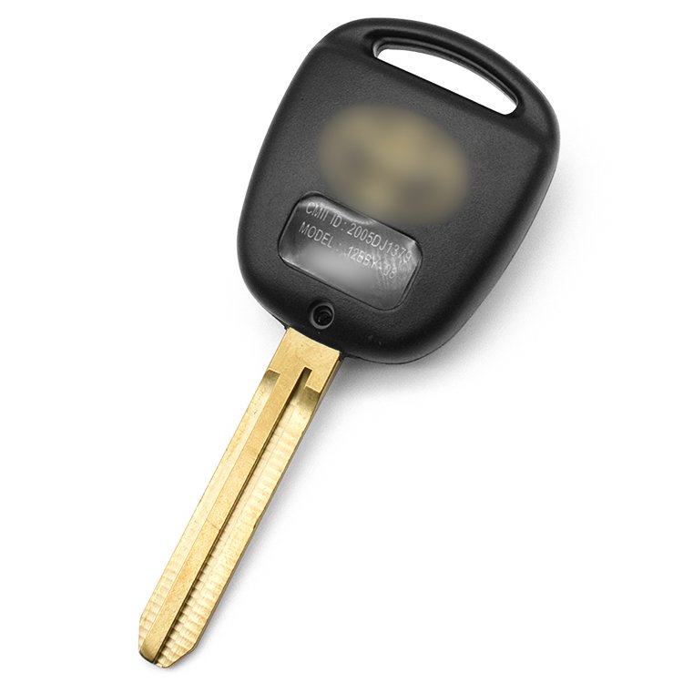 Topbest Remote Car Key Shell Case 3 BTN For T-oyota Yaris Prado Tarago C-amry Corolla TOY43 Blade Vehicle Keys