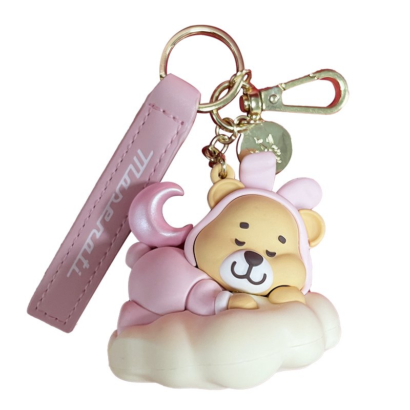 Custom Logo 3D Soft PVC Plastic Acrylic Keychain Metal Gift Anime Rubber Key Ring 3D Silicone Rubber Backpack PVC Keychains