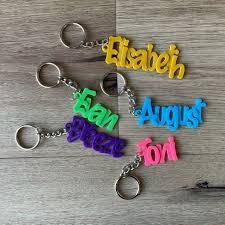 Innovation Promotion Products Personalized Name Keychain, Bag Keychain, Keys, Chain Custom Logo