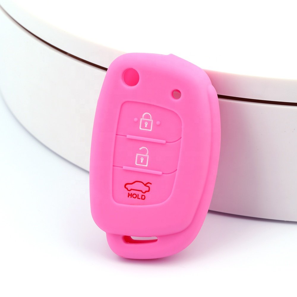 2021 Auto Accessory RYHX 3 Button Remote Key Custom Flip Floding Car Key Cases Covers Fob For Car Blank Keys