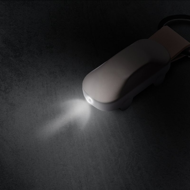 Wholesale Custom LED Light 3D Car Logo Brand Model Keychain/Key Chain