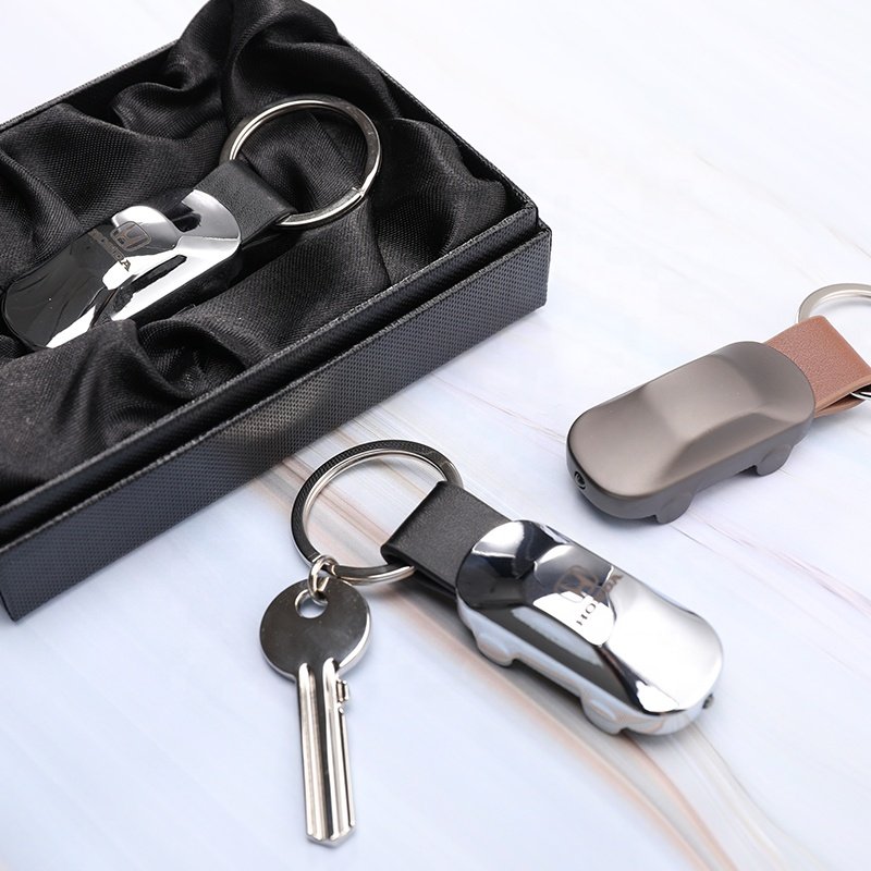 Wholesale Custom LED Light 3D Car Logo Brand Model Keychain/Key Chain
