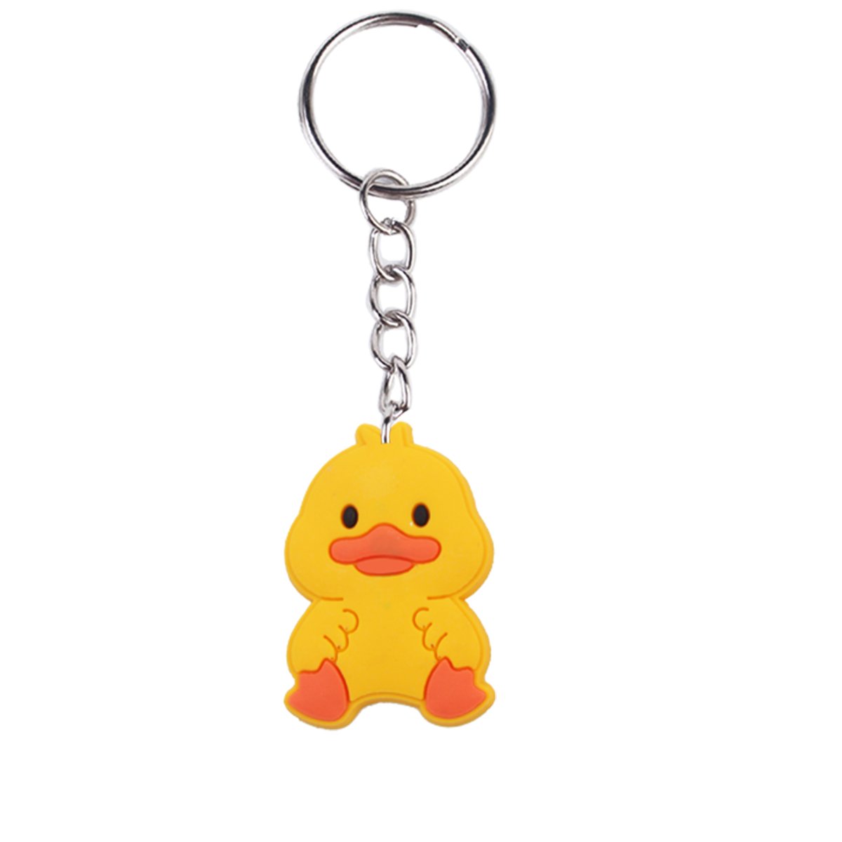 2024 New arrive PVC rubber store festival promotional gift key chains Wholesale cartoon Farm key ring custom design Bag pendant