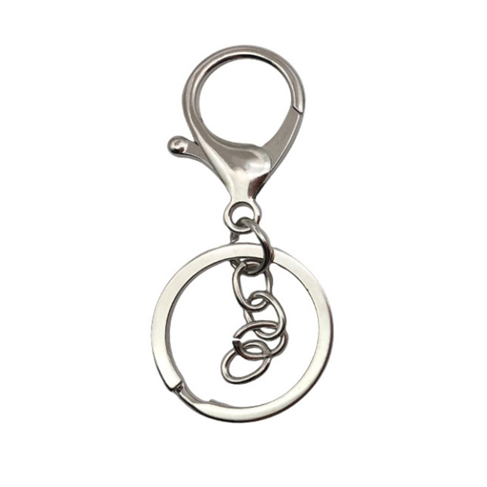 Custom Metal Keychain with Lobster Clasp Lightweight DIY Car Keychain Accessory