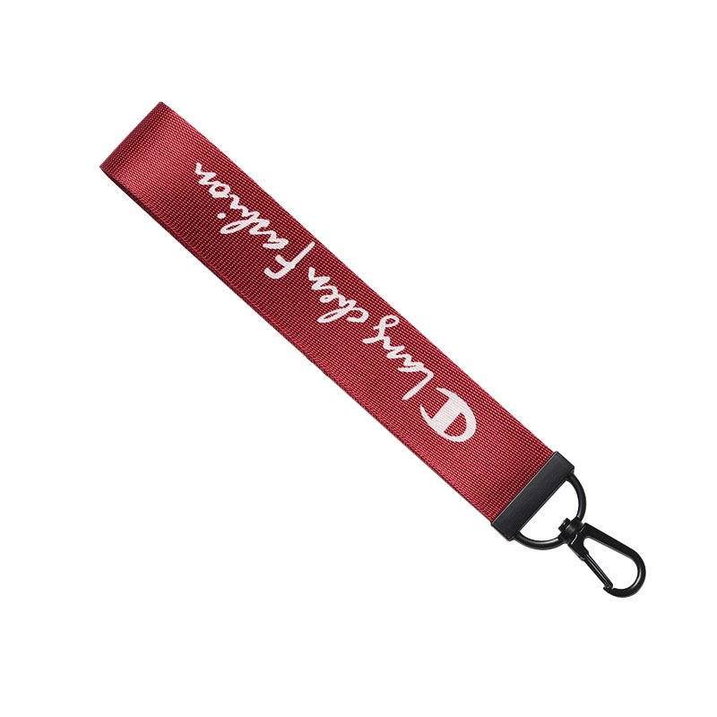 Japanese version of the ribbon pendant ribbon keychain trendy brand big C letter car chain bag accessories key ring