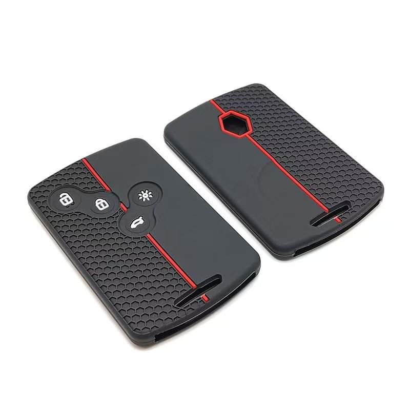 Car Remote Key Case Cover Shell For Renault Kaptur Clio 4 Megane 3 Logan Koleos Scenic 2003 Keyless Protector Bag Holder