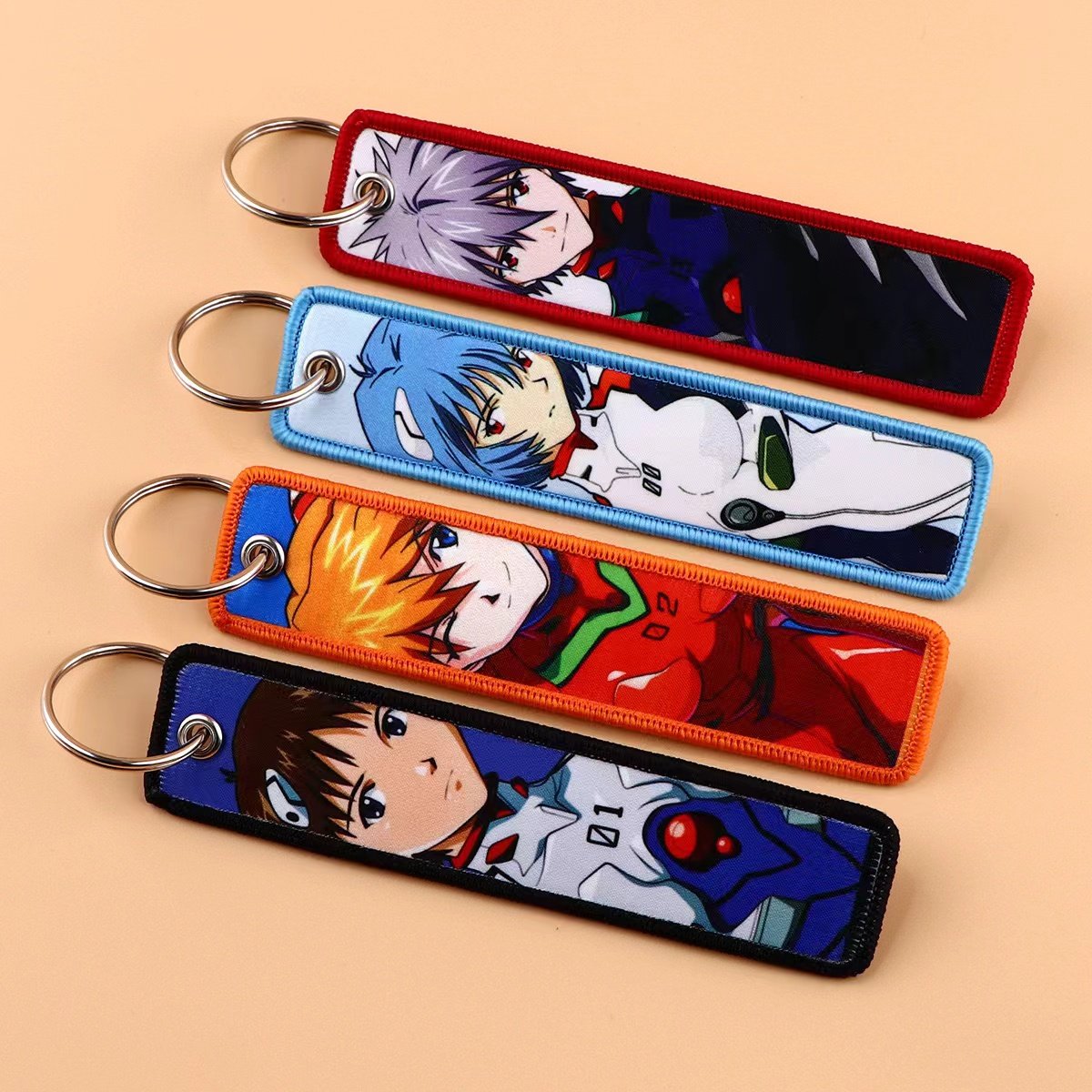 Anime Keychains Jet Tags Motorcycle Car Accessories Key Rings For Luggage Bag Anime Tag Keychain Lanyard