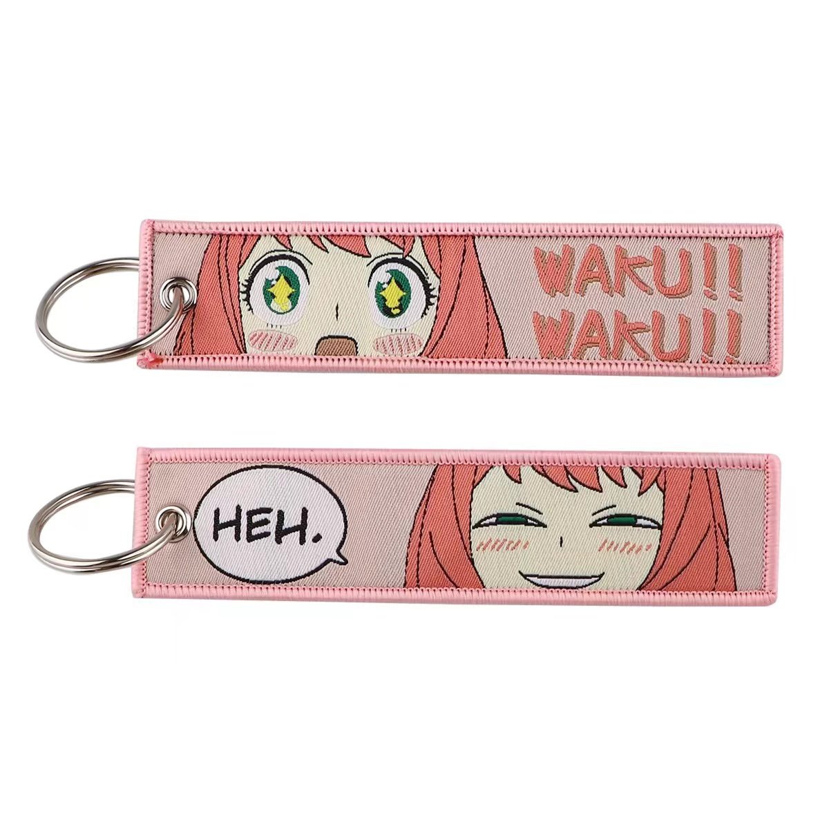 Anime Keychains Jet Tags Motorcycle Car Accessories Key Rings For Luggage Bag Anime Tag Keychain Lanyard
