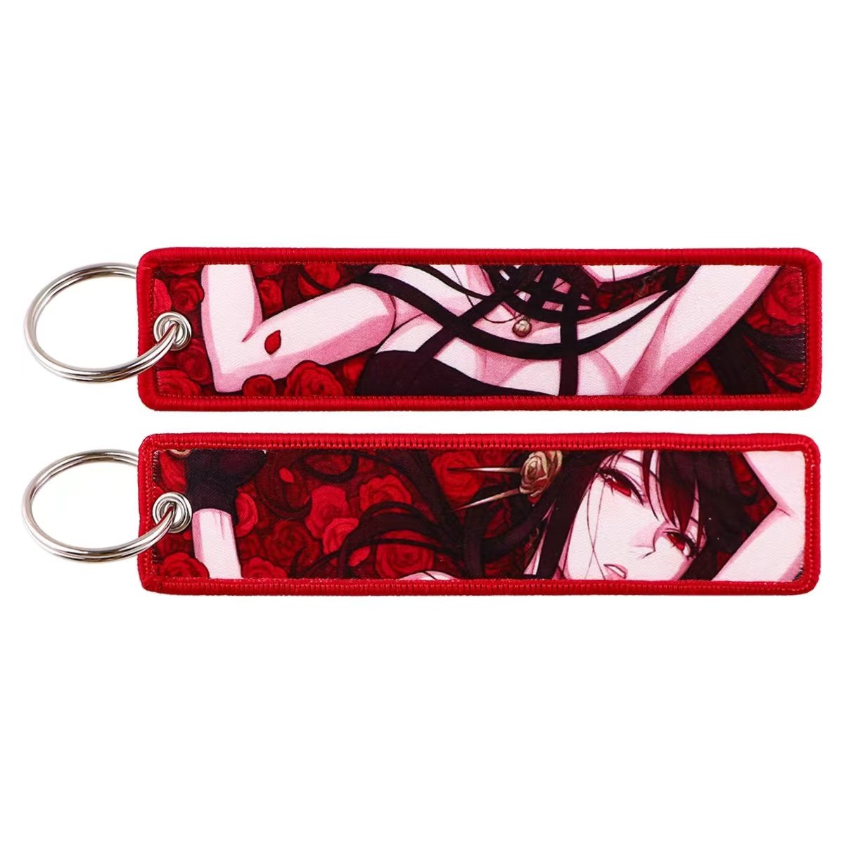 Anime Keychains Jet Tags Motorcycle Car Accessories Key Rings For Luggage Bag Anime Tag Keychain Lanyard