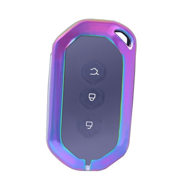 Hot seller zinc alloy remote car key case cover for wuling series car car key accessories