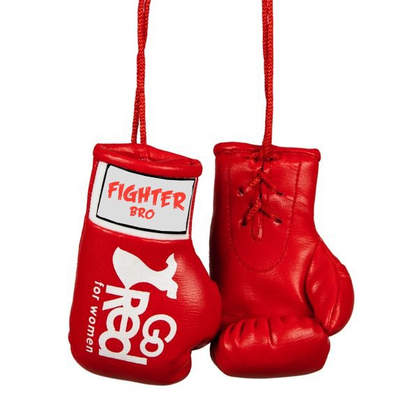 custom boxing gloves keychain leather mini pendant car pendant