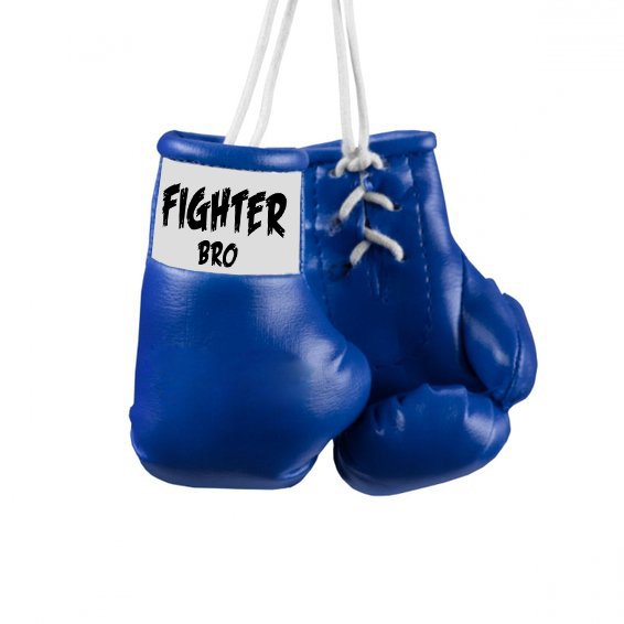 custom boxing gloves keychain leather mini pendant car pendant