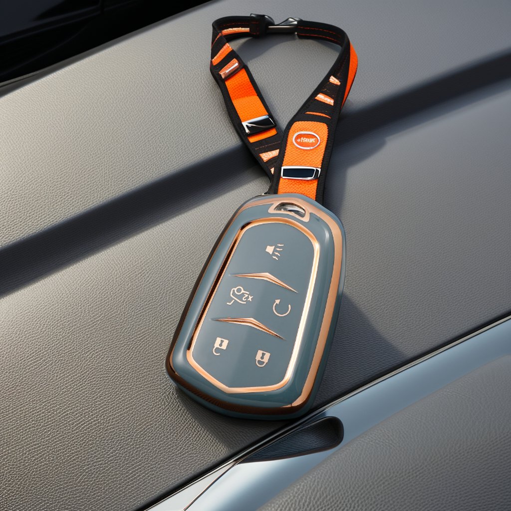 Durable TPU Soft Plastic Key Cover for Cadillac Customizable Logo Car Key Case Accessories for X5 X1 X3 X6 Models