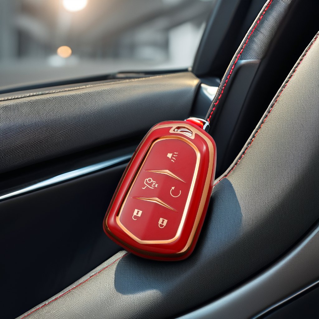 Durable TPU Soft Plastic Key Cover for Cadillac Customizable Logo Car Key Case Accessories for X5 X1 X3 X6 Models