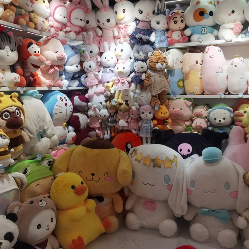 Cartoon Soft 3d Pvc Rubber Anime Car Key Chain Bag Plush Toy Doll Pendant Kuromi Keychain Key Ring Accessories