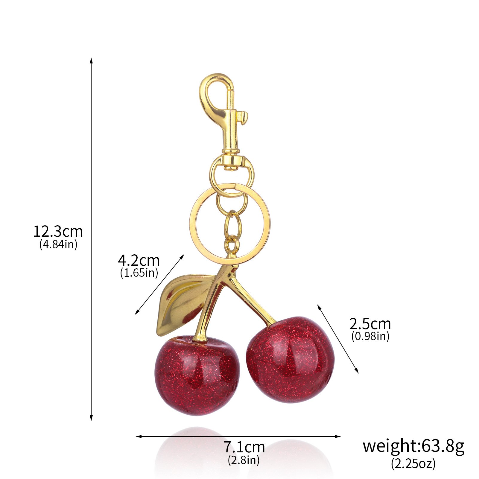 Luxury Bag Pendant Keychains for Women Couples Cute Metal Car Key Chains Jewelry Gift Decoration Accessories